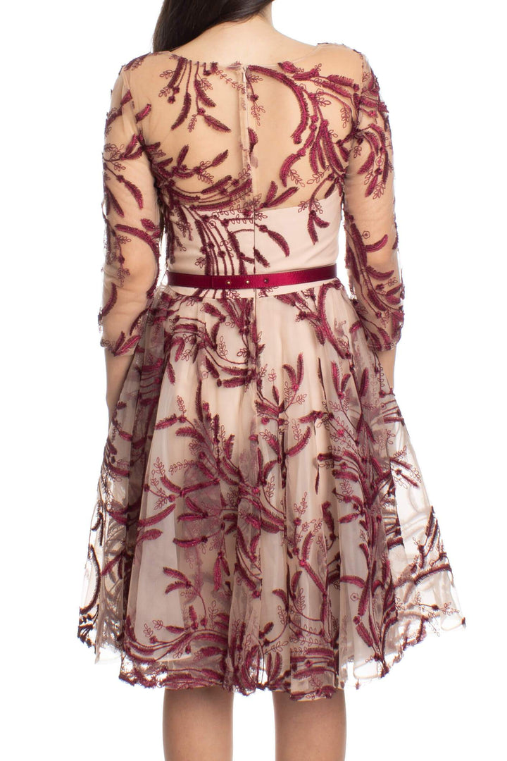 Vestido Marchesa Notte, vista posterior – ClosetRehab