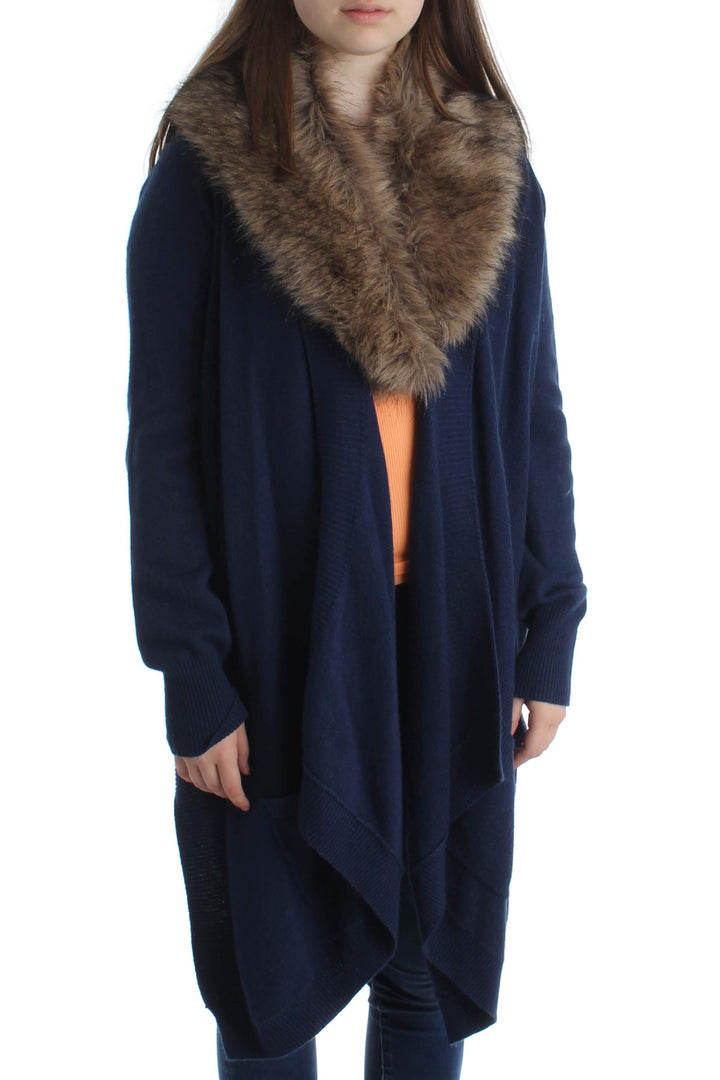 Suéter BCBGMAXAZRIA azul, vista frontal – ClosetRehab