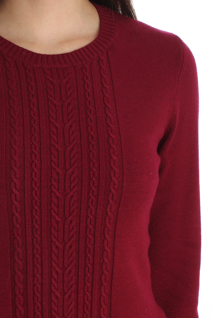 Blusa BCBG Maxazria rojo, vista lateral – ClosetRehab