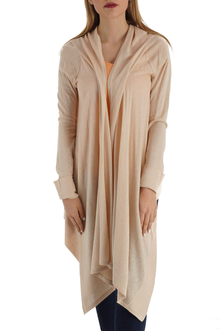 Suéter BCBG Maxazria beige, vista frontal – ClosetRehab
