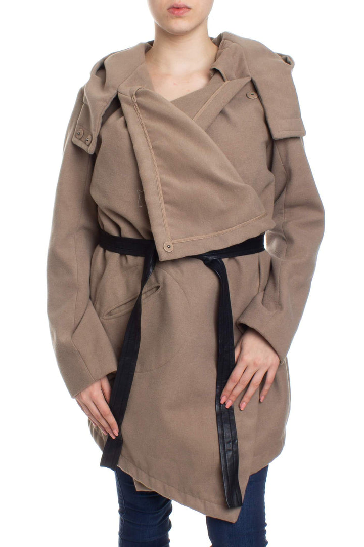 Abrigo BB Dakota café, vista frontal – ClosetRehab