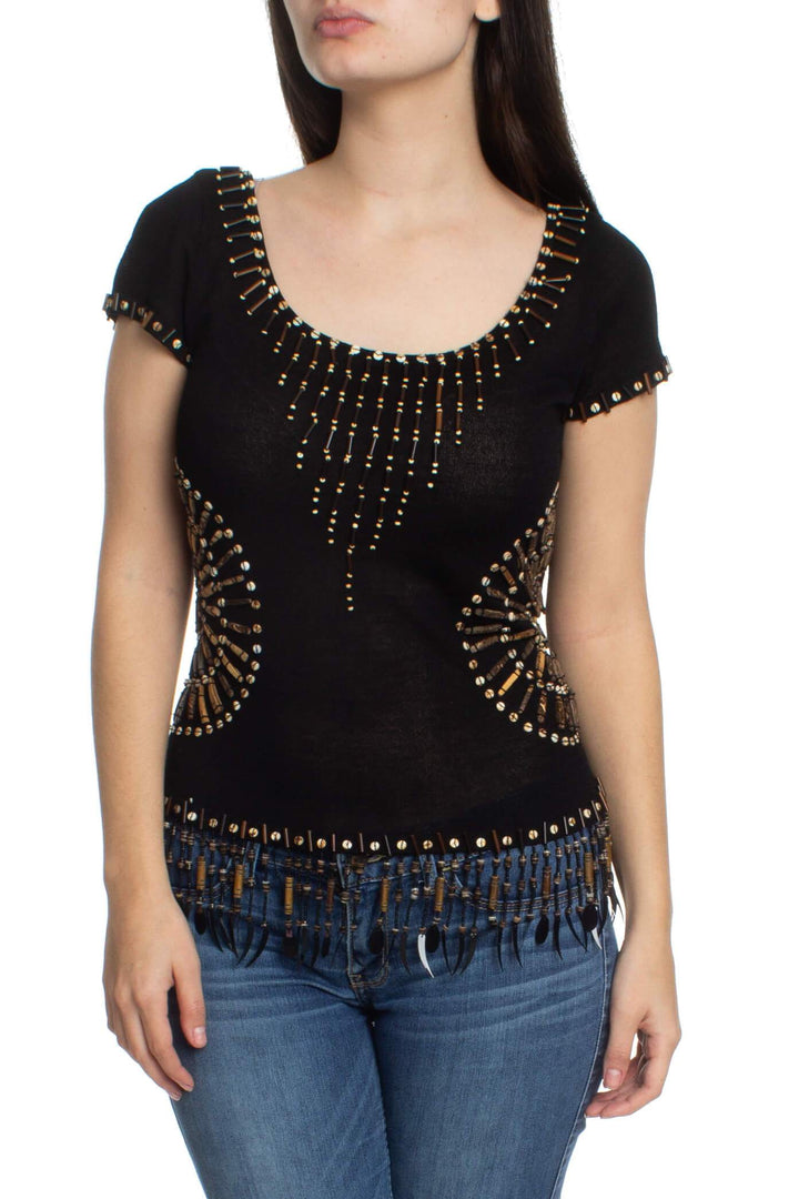 Blusa Escada, vista frontal – ClosetRehab