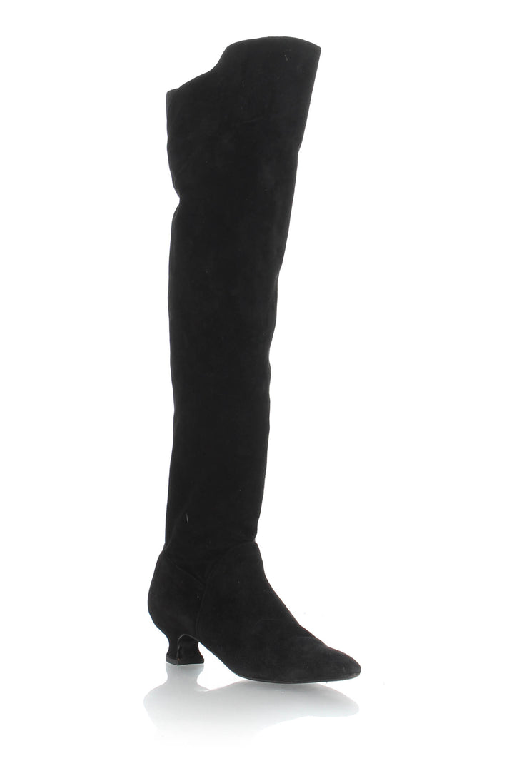 Zapato Fendi negro, vista posterior – ClosetRehab