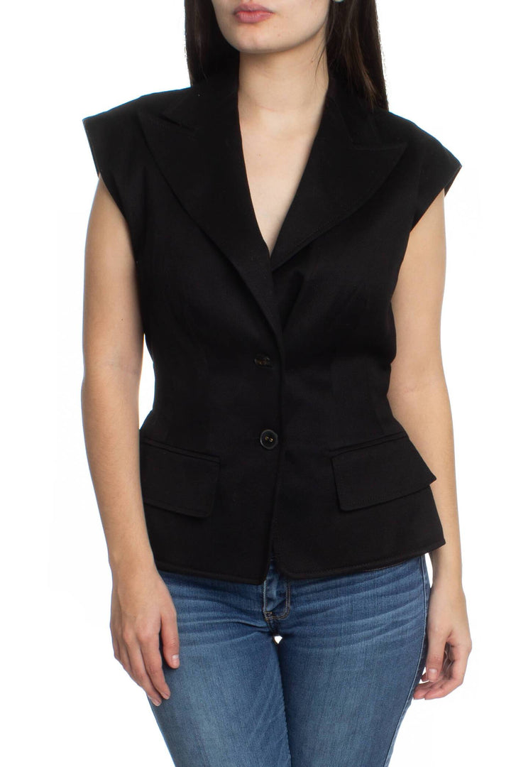 Chaleco Escada negro, vista frontal – ClosetRehab