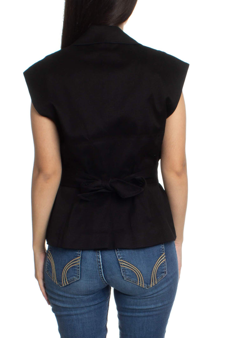 Chaleco Escada negro, vista posterior – ClosetRehab