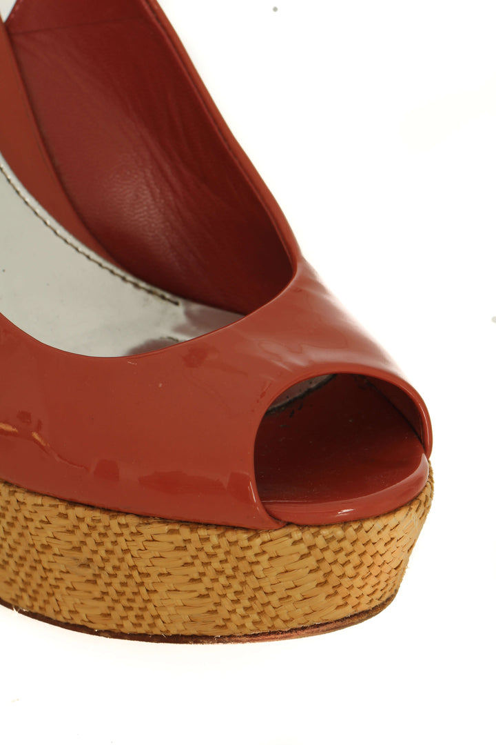 Zapato Gucci café y rosa, detalle 10 – ClosetRehab