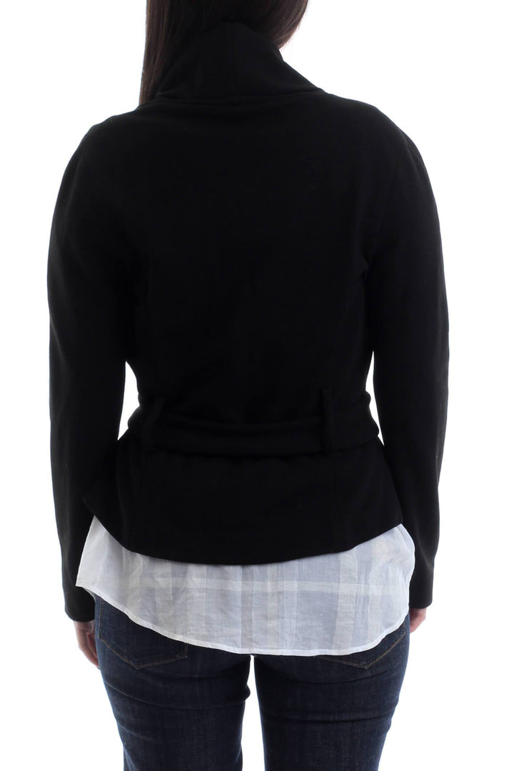 Saco Diane von Furstenberg negro, vista posterior – ClosetRehab