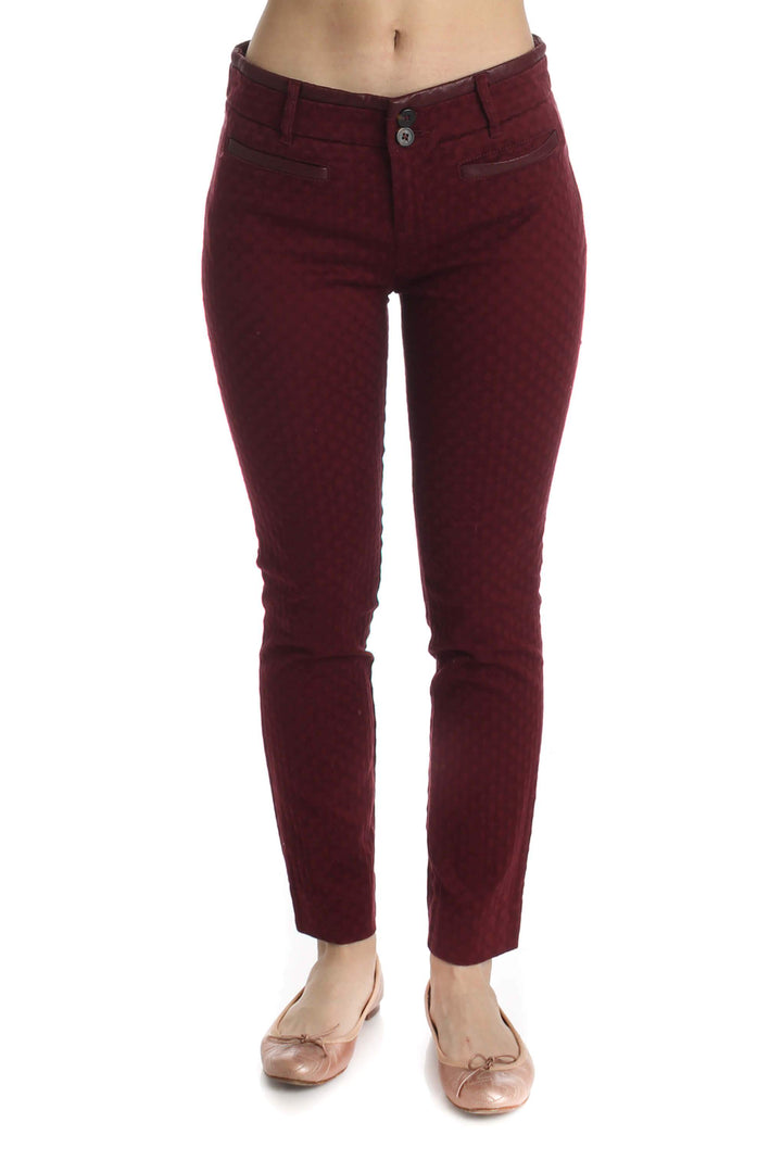 Pantalón Cartonnier morado, vista frontal – ClosetRehab