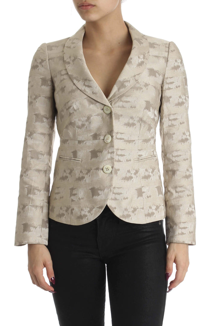 Saco Armani Collezioni estampado, vista frontal – ClosetRehab