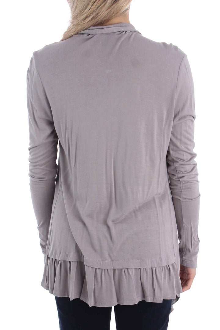 Suéter Saks Fith Avenue morado, vista posterior – ClosetRehab