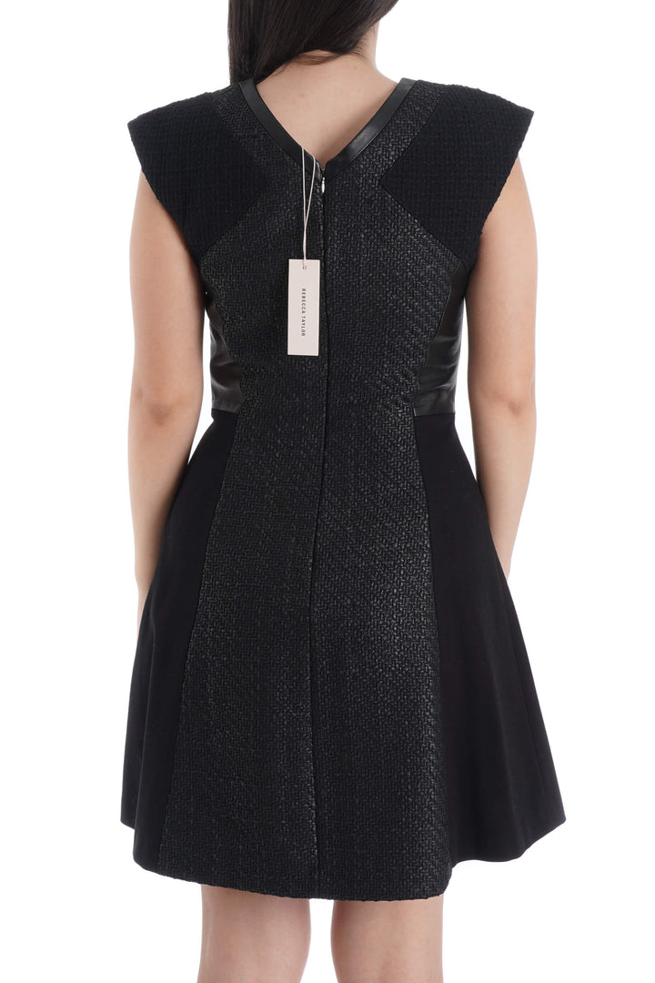 Vestido Rebecca Taylor NWT negro, vista posterior – ClosetRehab