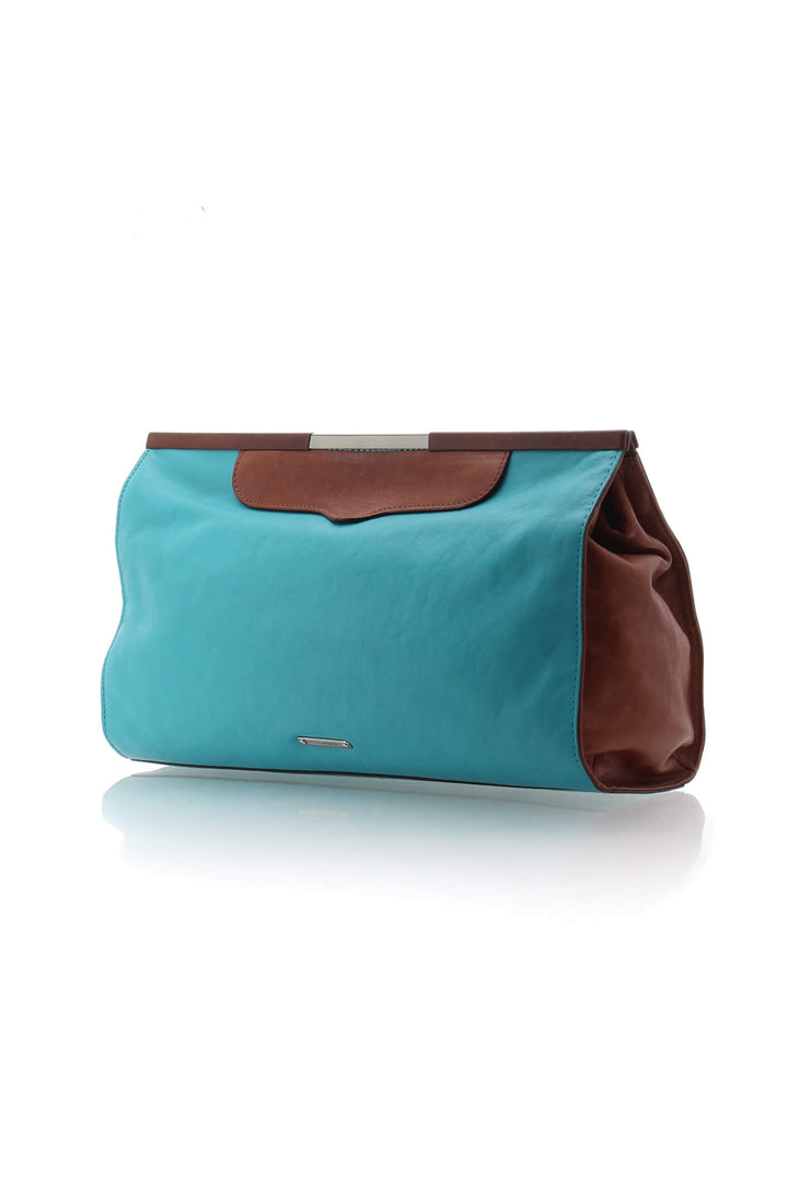 Bolsa Rebecca Minkoff azul, vista posterior – ClosetRehab