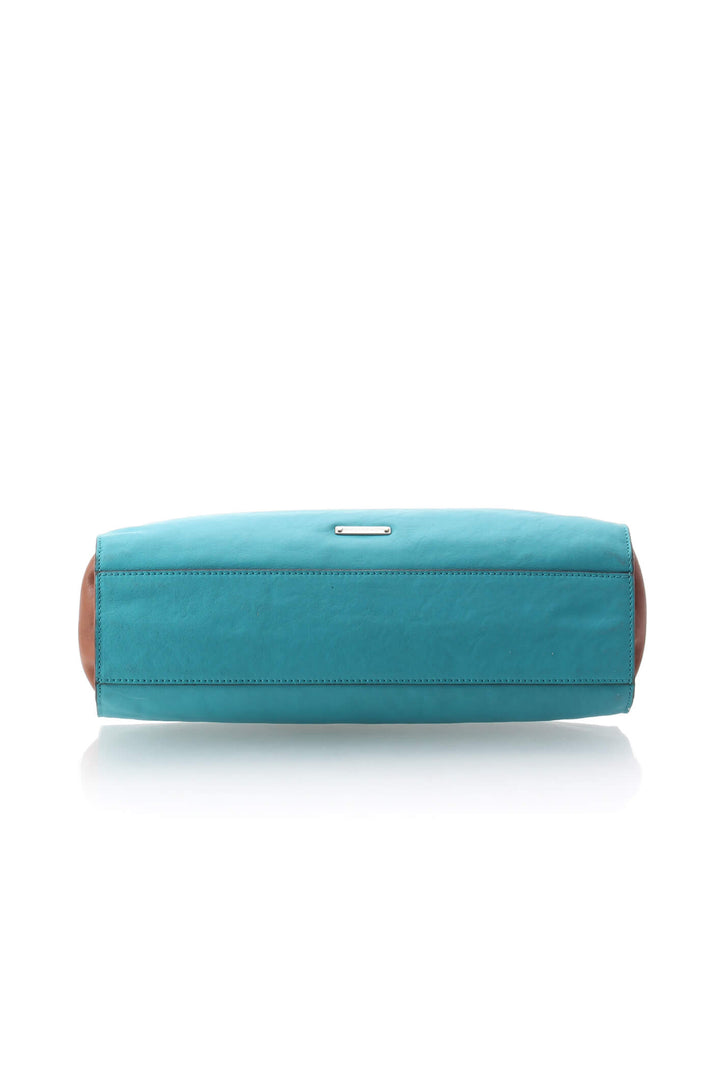 Bolsa Rebecca Minkoff azul, detalle – ClosetRehab
