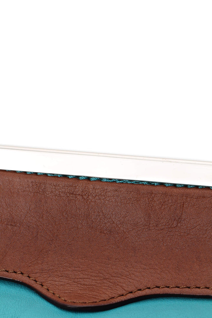 Bolsa Rebecca Minkoff azul, detalle 6 – ClosetRehab