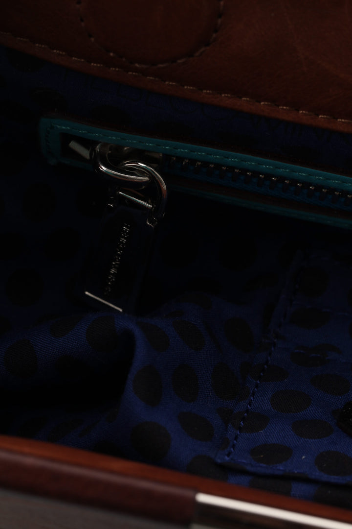 Bolsa Rebecca Minkoff azul, detalle 7 – ClosetRehab