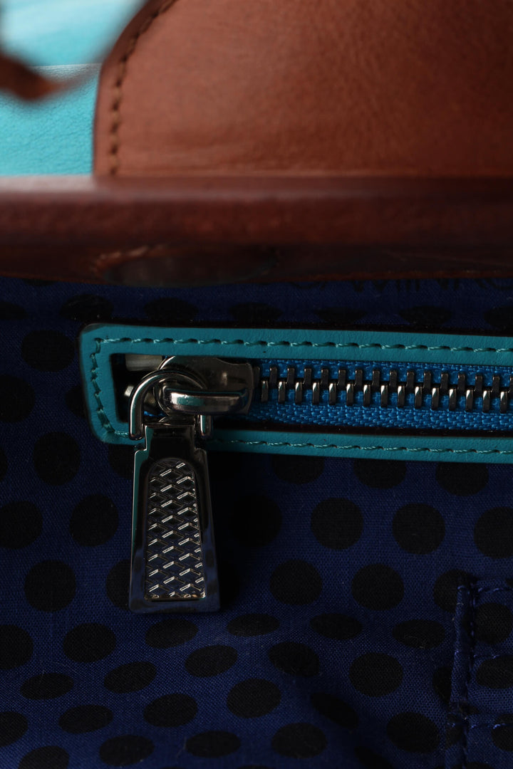 Bolsa Rebecca Minkoff azul, detalle 9 – ClosetRehab