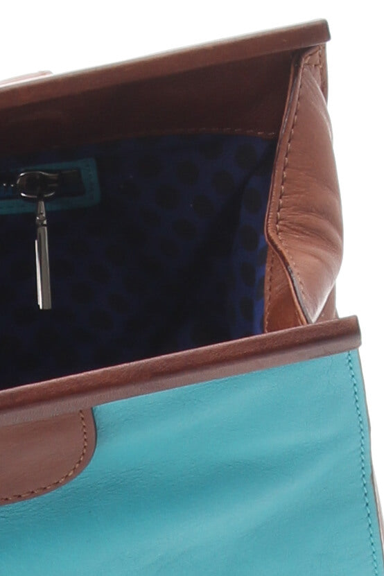 Bolsa Rebecca Minkoff azul, detalle 10 – ClosetRehab