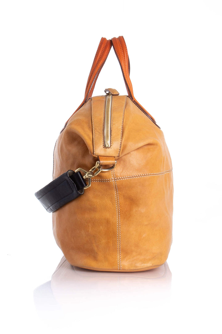 Bolsa Givenchy naranja, vista lateral – ClosetRehab