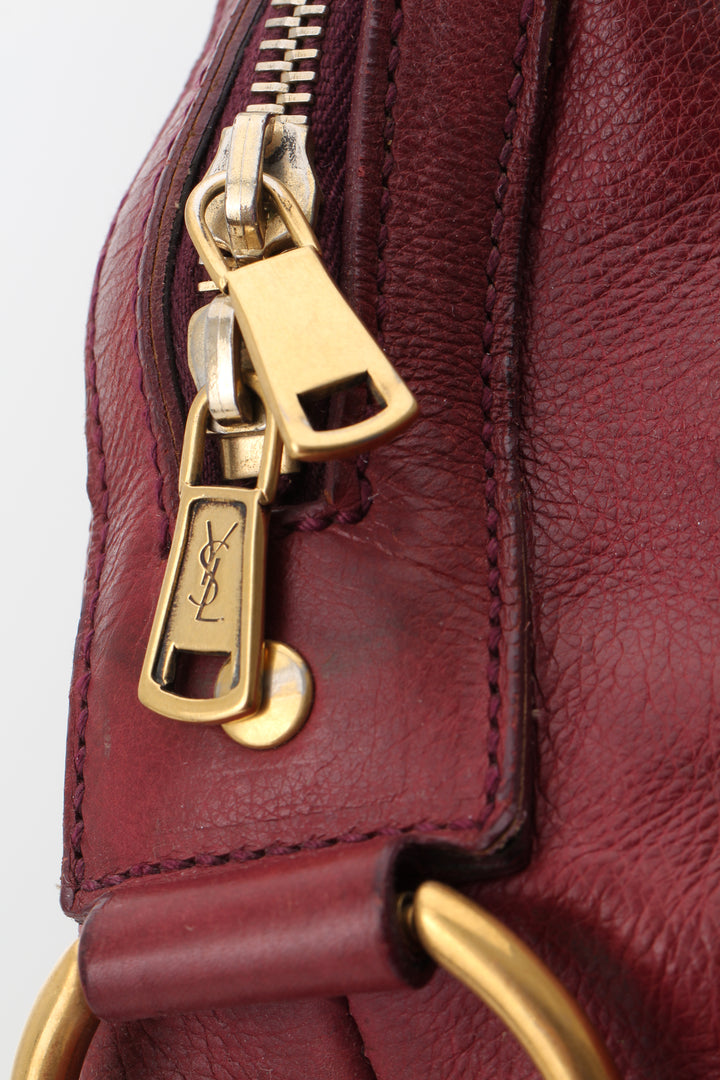 Bolsa Saint Laurent rojo, detalle 6 – ClosetRehab
