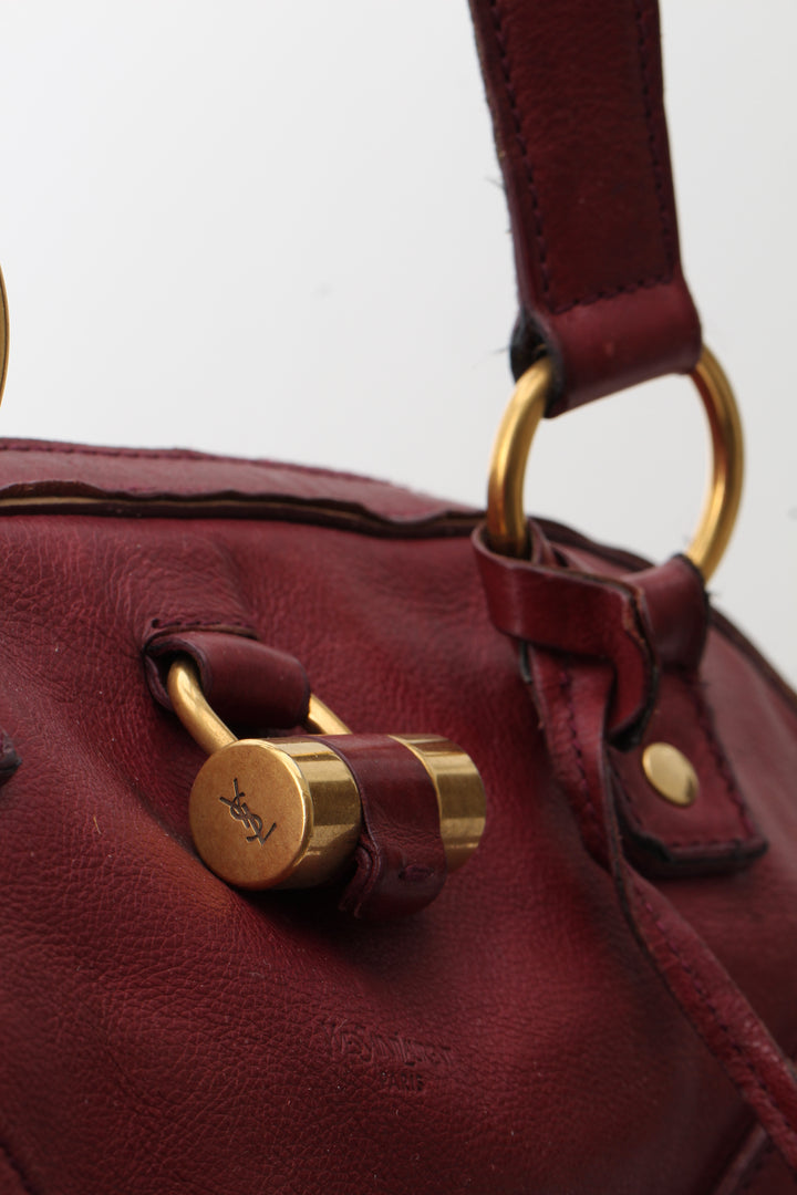 Bolsa Saint Laurent rojo, detalle 7 – ClosetRehab