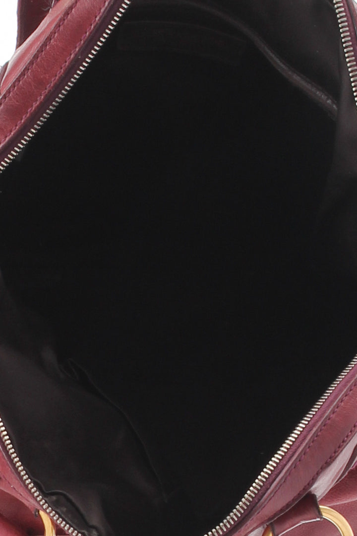 Bolsa Saint Laurent rojo, detalle 9 – ClosetRehab