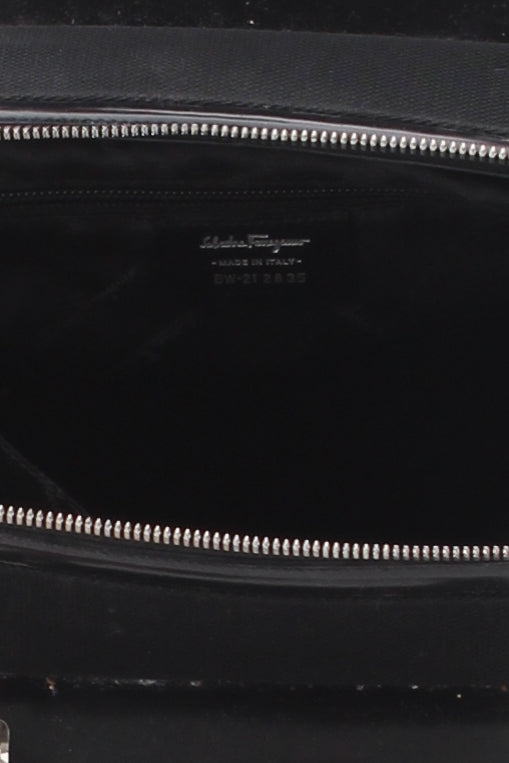 Bolsa Salvatore Ferragamo negro, detalle 9 – ClosetRehab