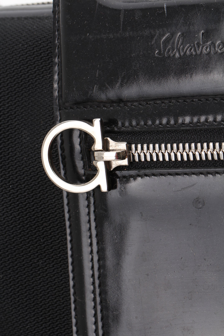 Bolsa Salvatore Ferragamo negro, detalle 5 – ClosetRehab