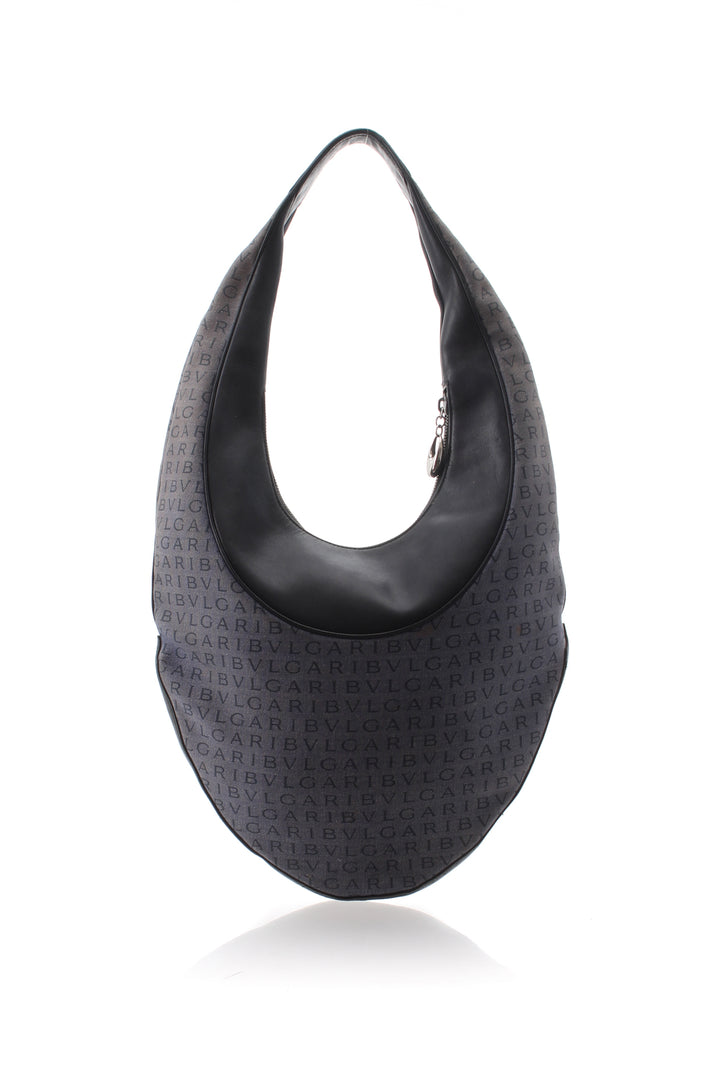 Bolsa Bvlgary azul, vista lateral – ClosetRehab