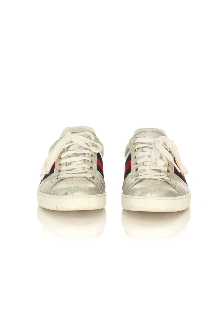 Zapato Gucci gris, detalle 6 – ClosetRehab