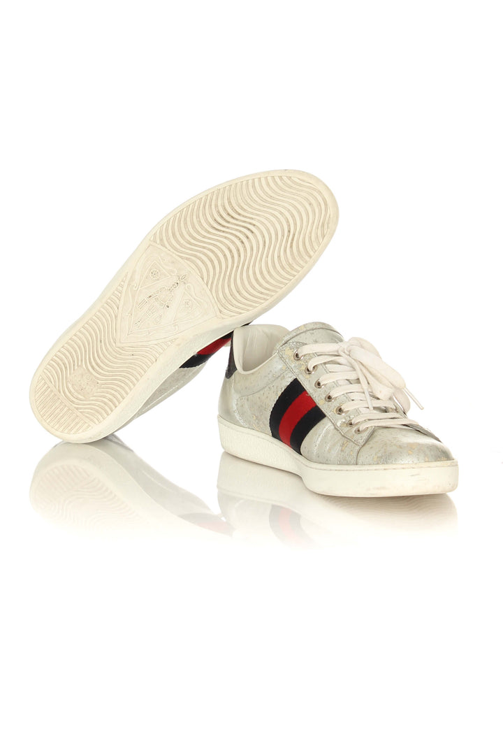 Zapato Gucci gris, detalle 7 – ClosetRehab