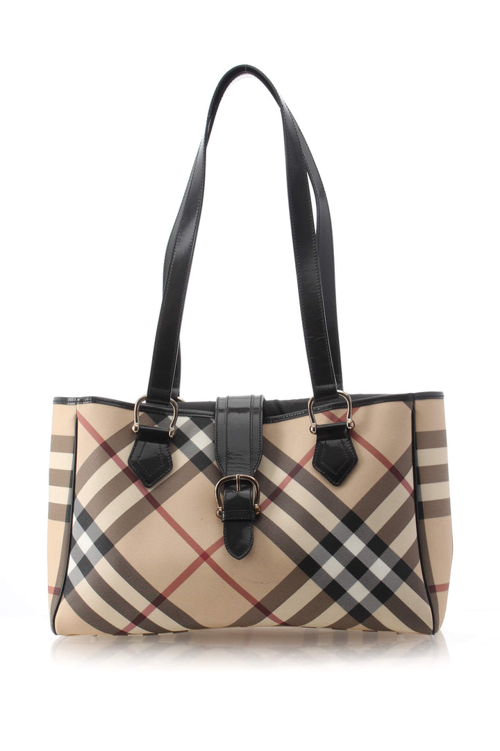 Bolsa Burberry Pañalera / Cambiador beige, vista frontal – ClosetRehab