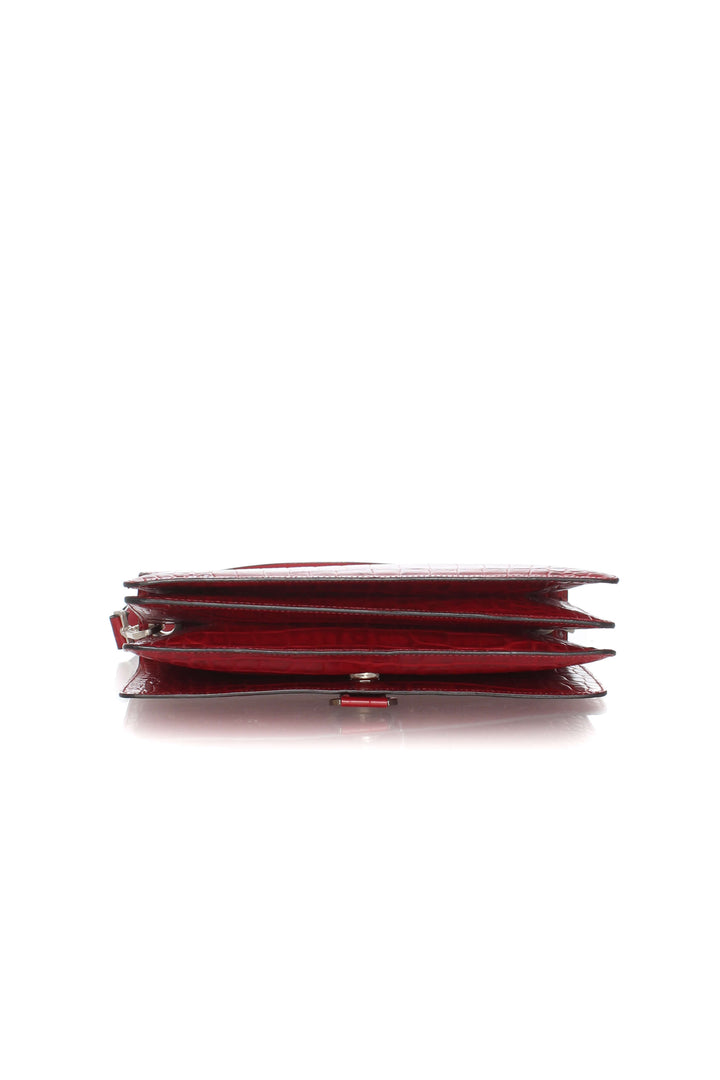 Bolsa Burberry rojo, detalle 5 – ClosetRehab