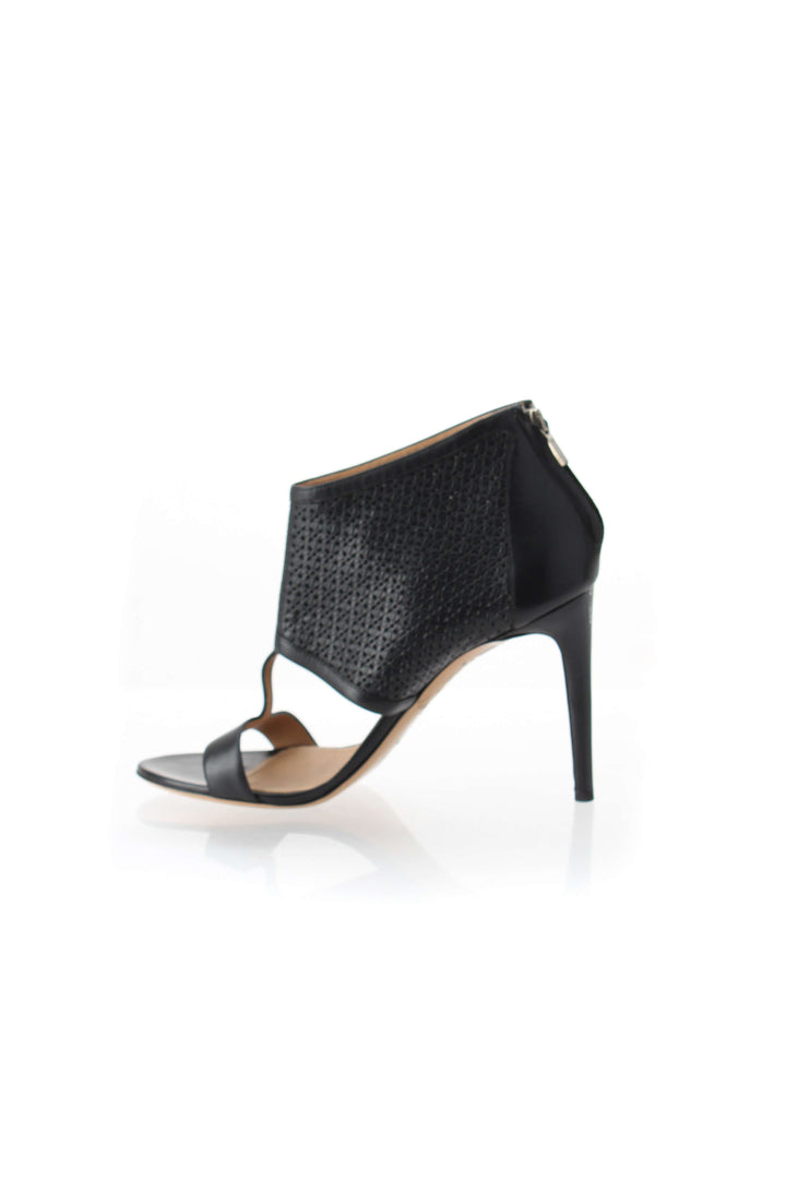 Zapato Salvatore Ferragamo negro, detalle – ClosetRehab