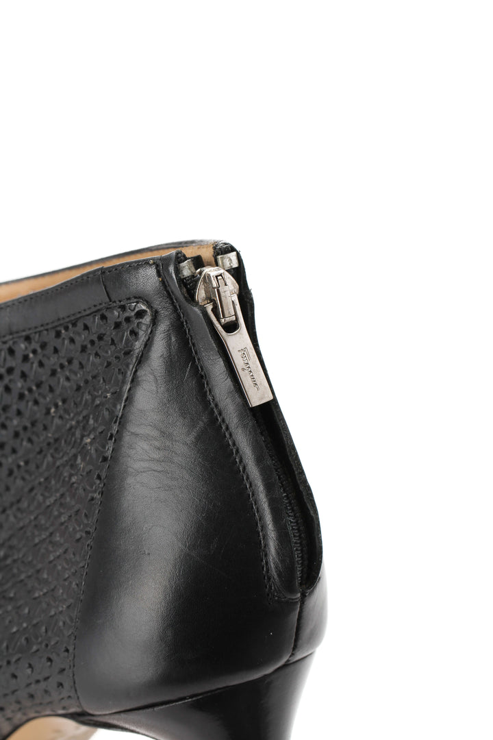 Zapato Salvatore Ferragamo negro, detalle 10 – ClosetRehab