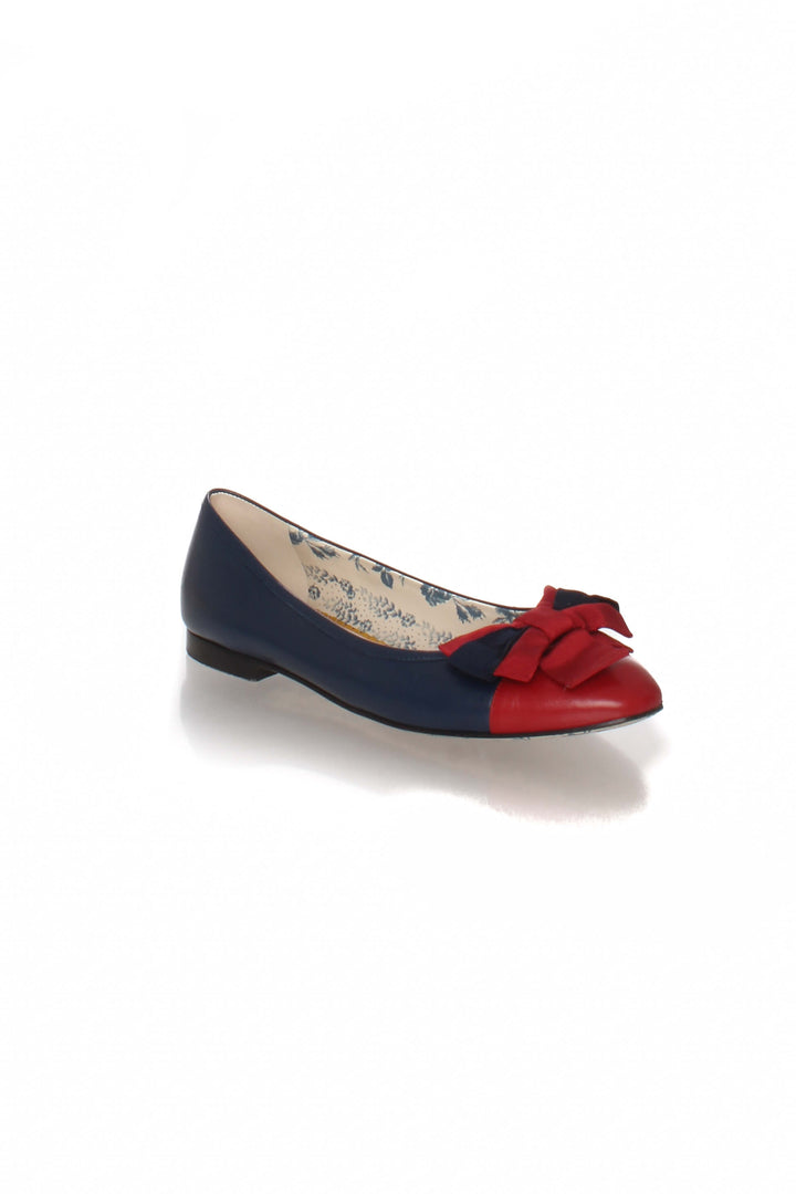 Zapato Gucci azul, vista posterior – ClosetRehab