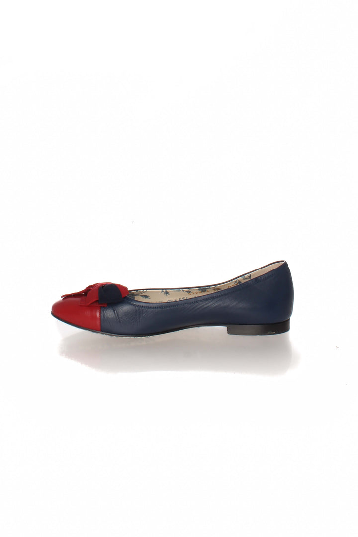 Zapato Gucci azul, detalle – ClosetRehab