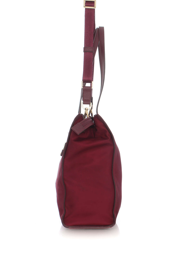 Bolsa Michael Kors morado, vista lateral – ClosetRehab