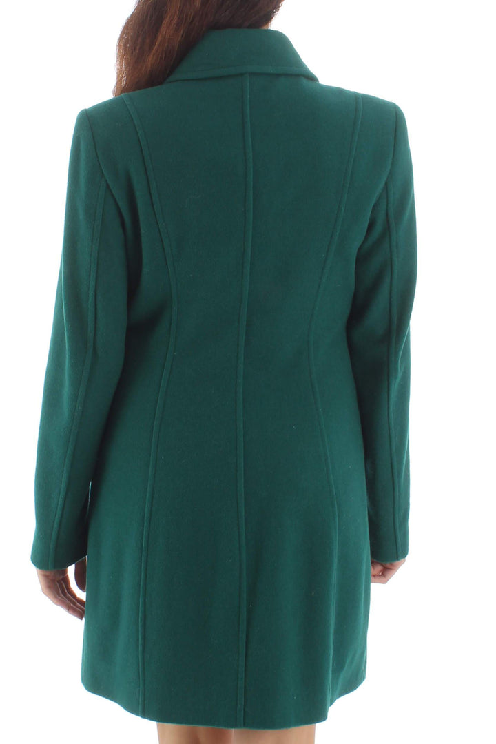 Abrigo Stile Benetton verde, vista posterior – ClosetRehab