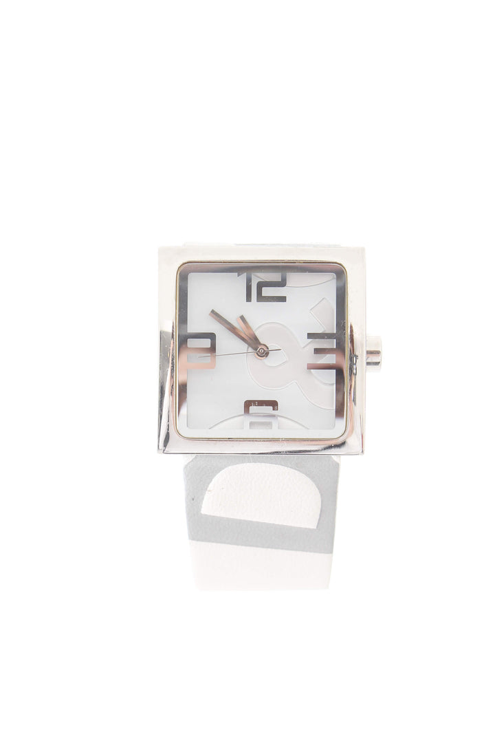 Reloj Dolce & Gabbana blanco, vista frontal – ClosetRehab