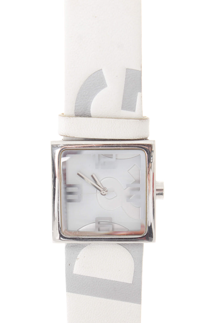 Reloj Dolce & Gabbana blanco, vista lateral – ClosetRehab