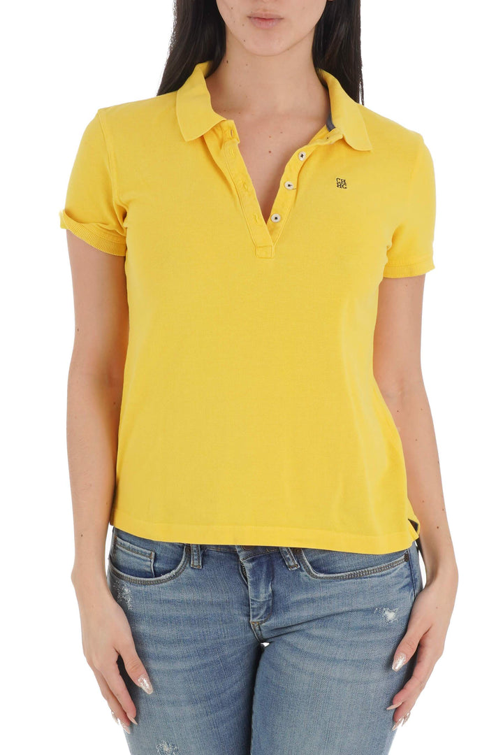 Blusa Carolina Herrera amarillo, vista frontal – ClosetRehab