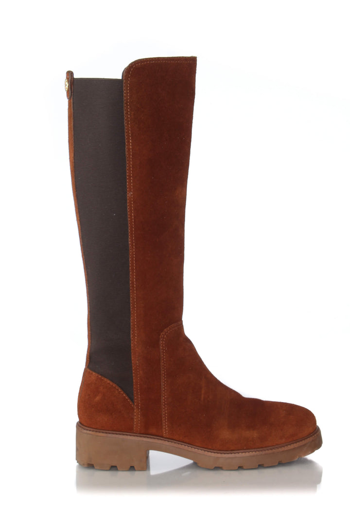 Zapato Tory Burch café, vista frontal – ClosetRehab
