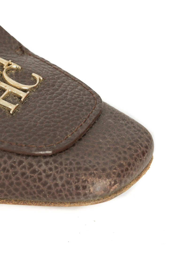 Zapato Carolina Herrera café, detalle 8 – ClosetRehab