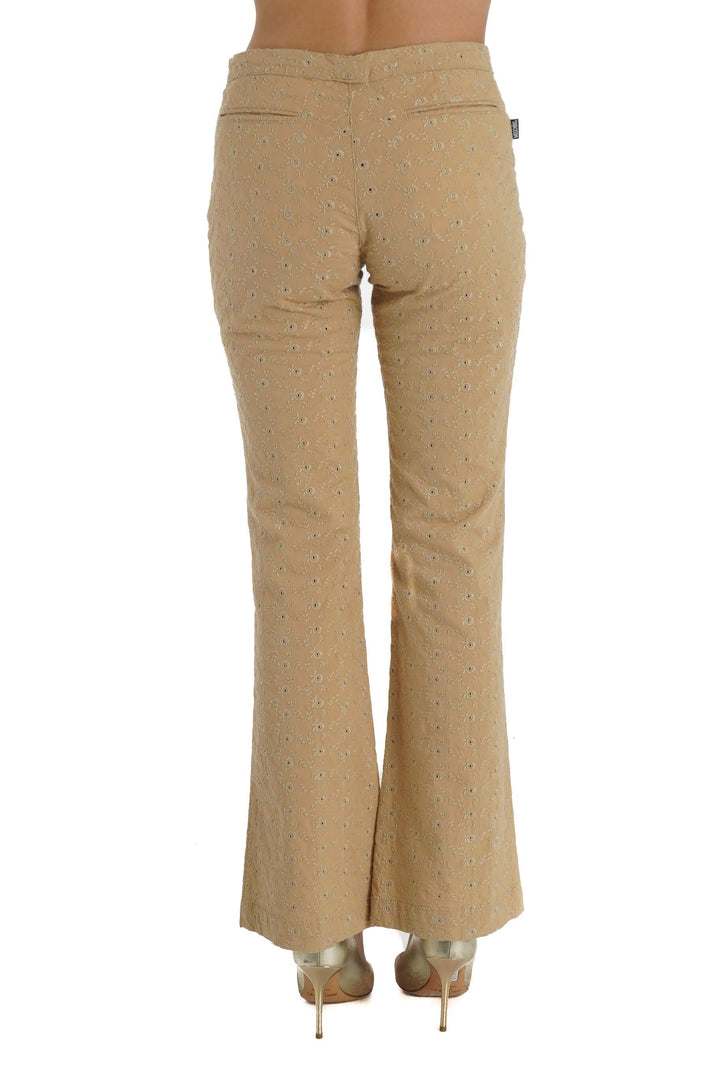 Pantalón Moschino café, vista posterior – ClosetRehab