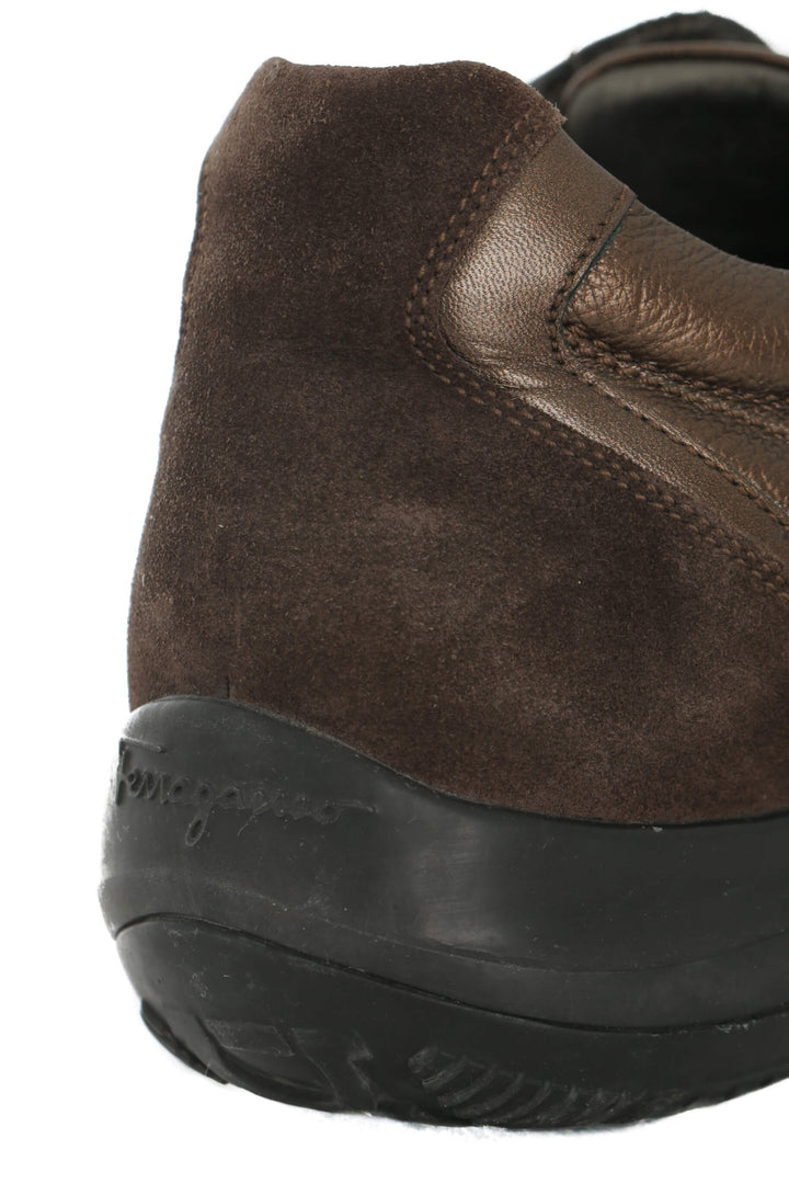 Zapato Salvatore Ferragamo café, detalle 9 – ClosetRehab