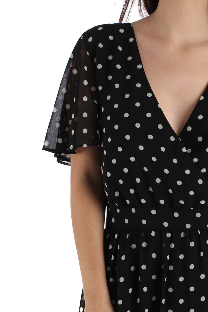 Vestido Vince Camuto NWT negro, vista lateral – ClosetRehab