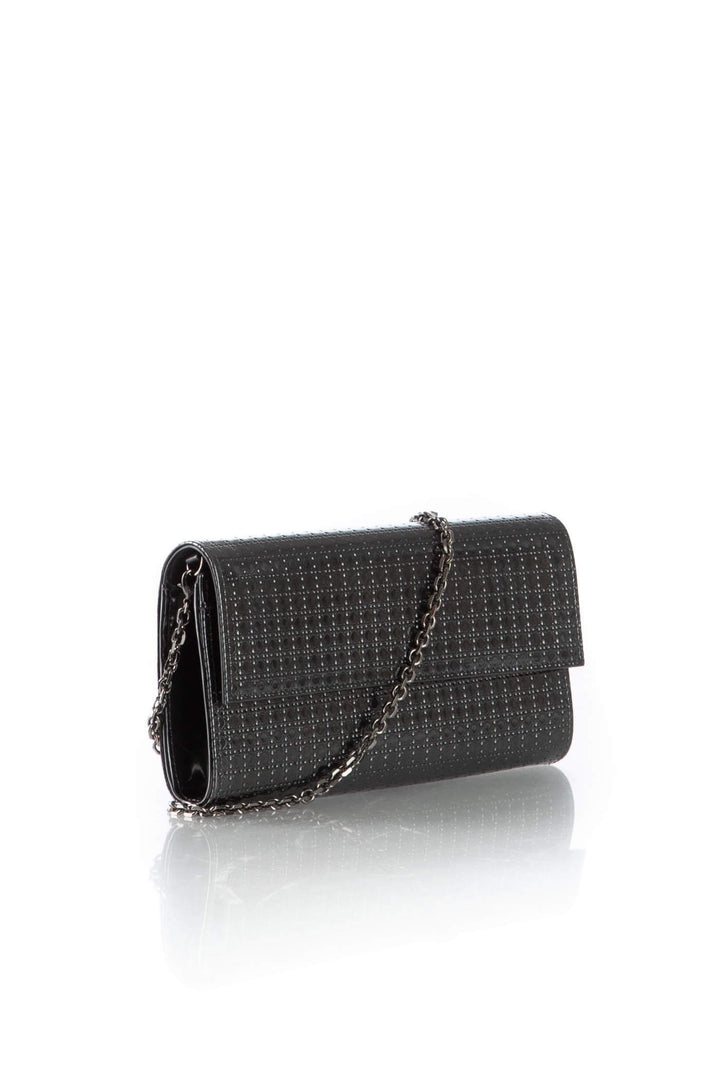 Bolsa Christian Dior gris, vista posterior – ClosetRehab