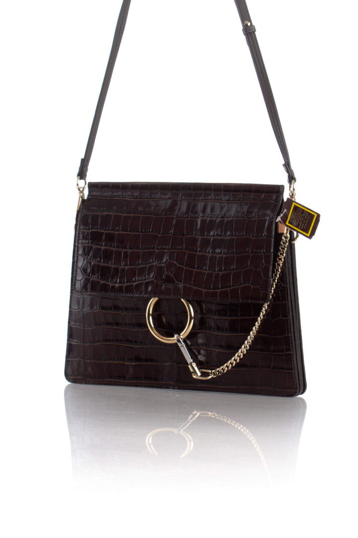 Bolsa Chloe NWT café, vista posterior – ClosetRehab