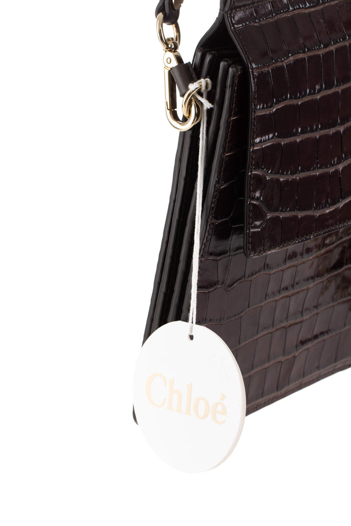 Bolsa Chloe NWT café, detalle 9 – ClosetRehab