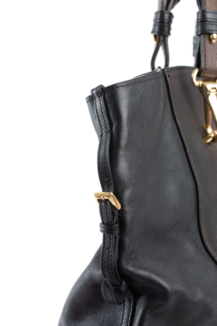 Bolsa Burberry café y negro, detalle 9 – ClosetRehab